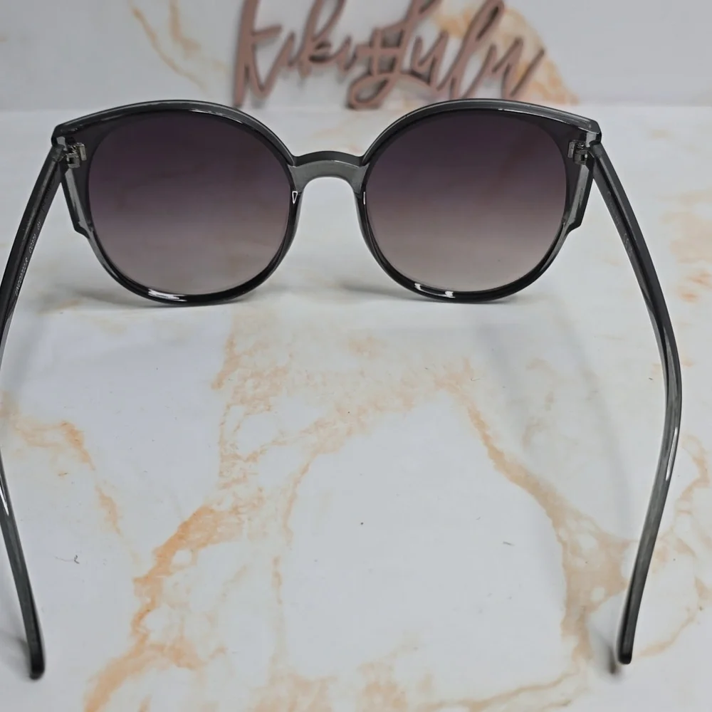 Circus NY by Sam Edelman Retro UV400 Oversized Cat Eye Mirror Sunglasses